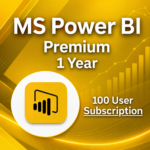 Microsoft Power BI Premium 100 Users 1 Year [Subscription]