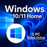 Windows 10 / 11 Home 5PC [Retail Online]