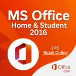 Microsoft Office Home & Student 2016 License Key for 1 PC [Retail Online]