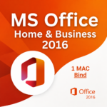 Microsoft Office 2016 Home & Business for 1 Mac [Bind]