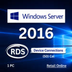 Microsoft Windows Server 2016 RDS Device CAL 50 Devices [Retail Online]