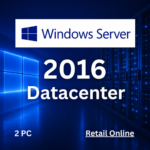 Microsoft Windows Server 2016 Datacenter 2PC [Retail Online]