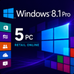 Windows 8.1 Pro – 5 PC Retail License