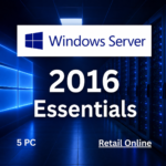 Microsoft Windows Server 2016 Essentials 5PC [Retail Online]