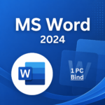 Microsoft Word 2024 License for 1 PC [BIND]