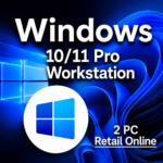 Windows 10 / 11 Pro for Workstations 2PC [Retail Online]