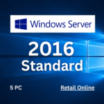 Microsoft Windows Server 2016 Standard 5PC [Retail Online]