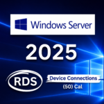 Microsoft Windows Server 2025 RDS Device CAL 50 Devices [Retail Online]