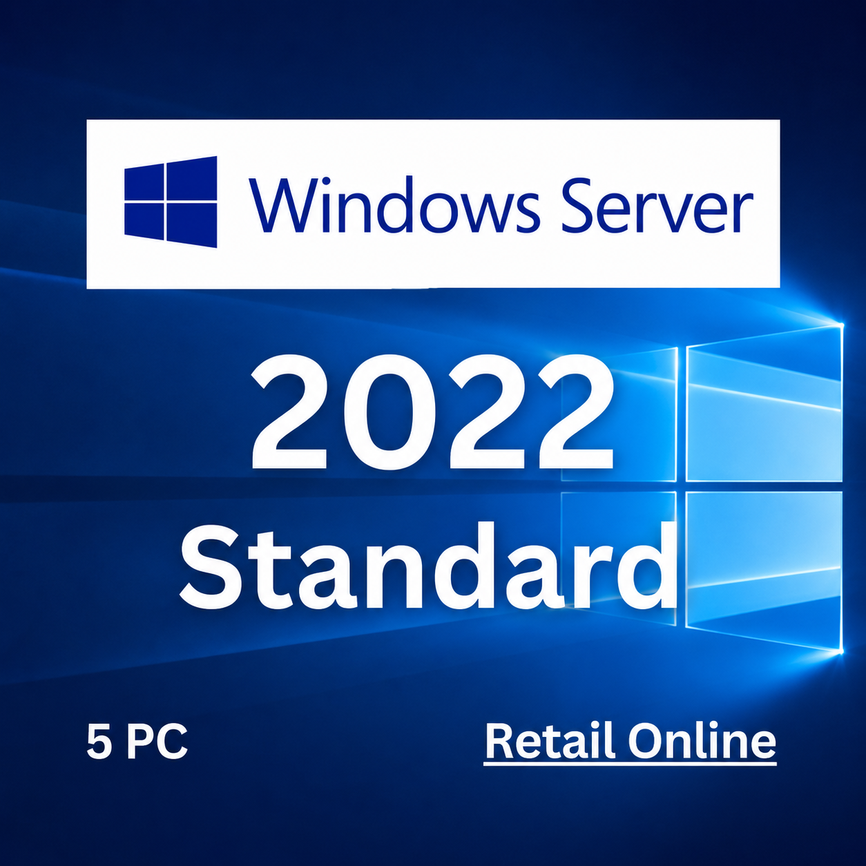 c3c5a26a-021e-445b-af2a-244304aace6c Microsoft Windows Server 2022 Standard 5PC - Image 1