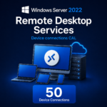 Windows Server 2022 Remote Desktop Services User Connections (50) CAL